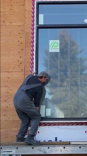 How to install a LARGE window. #justdoit #howto #windowinstallation