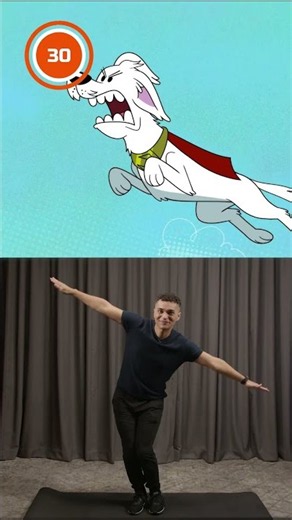Fly with Krypto! 🦴 Superhero Brain Break 🦸🏻‍♂️ | Krypto Saves the Day! | ‪@dckids‬