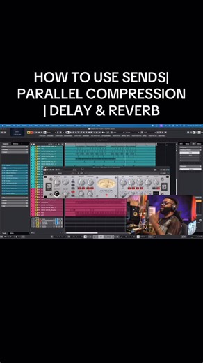 How to Use Sends:Parallel Compression, Delay & Reverb pt2 |Mixing Routine Series Full video on YouTube #mixing #sends #parallelcompression | Stan Actur Stan