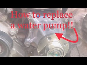 How to replace the water pump on 2011-2016 Ford f250/350 6.2L