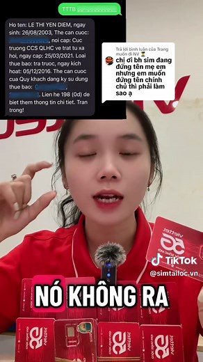 Cách Đổi Tên Chính Chủ Sim Viettel