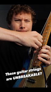 50K views · 128 reactions | Are these guitar strings really unbreakable? | Music is Win | Facebook