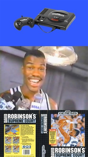 SEGA Mega Drive / Genesis David Robinson's Supreme Court TV Ad 📺