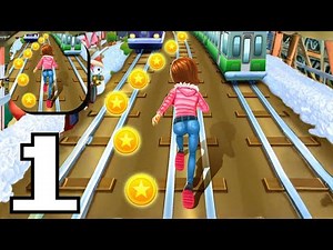 Subway Princess Runner - Gameplay Walkthrough Part 1 Tutorial NEW Mobile Game (Android,ios)