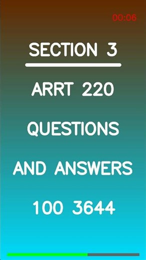 ARRT 220 Questions & Answers 2026 📸 | 100% Correct + Verified Solutions