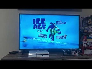 Ice Age DVD menu walkthrough