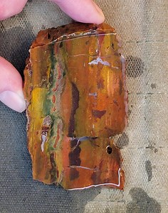 Striped Jasper Slab - Lapidary Rough Rock - Etsy