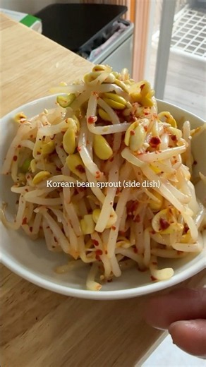 Bean Sprout Korean Banchan (Side Dish)🌱