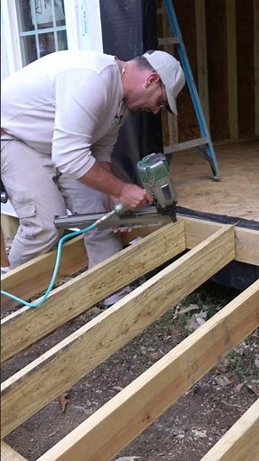 Shed Ramp Install #construction #builder #diy #shed