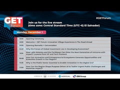 DAY 2. GET Forum 2025: An IDB Group Innovation for Impact Platform