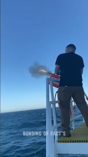 Line Thrower: The Lifesaving Rocket Used in Sea Rescues!