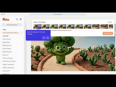 Koha Video Demo - Create without gravity.