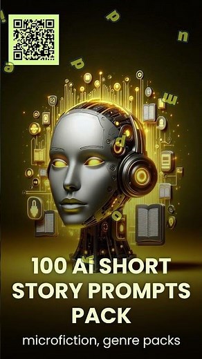 AI Short Story Prompt Pack — 100 Microfiction & Genre Story Starters