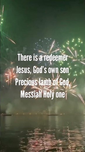 There is a redeemer #lyrics #redeemers #lamb #messiah #gospel #song #holy