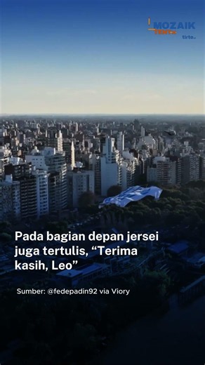 Jersei Raksasa Messi Mengudara usai Kalahkah Swiss di Piala Dunia 2026