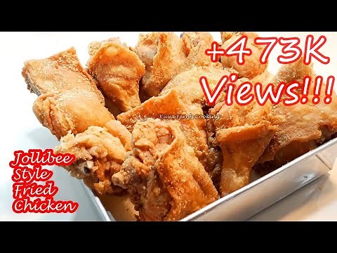 THE EASIEST JOLLIBEE STYLE CRISPY FRIED CHICKEN RECIPE | CHICKENJOY | SUPER YUMMY!!!