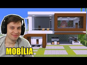 Minecraft - Mobília da Mansão Moderna Tutorial
