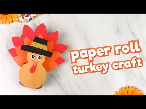 Toilet Paper Roll Turkey Craft For Kids