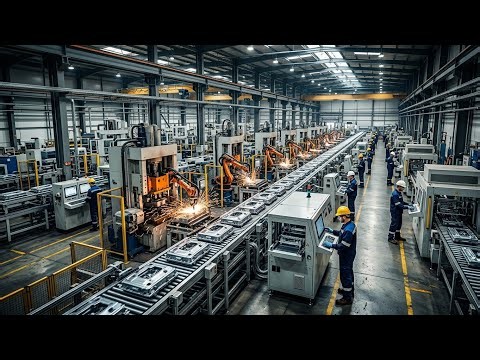 Factory Production Process | How Modern Manufacturing Works