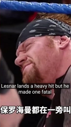 Undertaker Saves Stephanie McMahon from Brock Lesnar 💀🔥 | WWE Shocking Moment