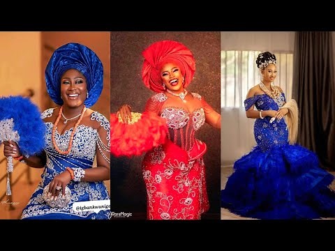 Indian George styles for traditional wedding//Igbo brides.