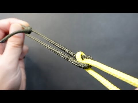 How to tie a Kobe hitch. How to tie to fix luggage [ropework]