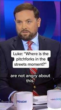 Luke: 'Where is the pitchforks in the streets moment?'