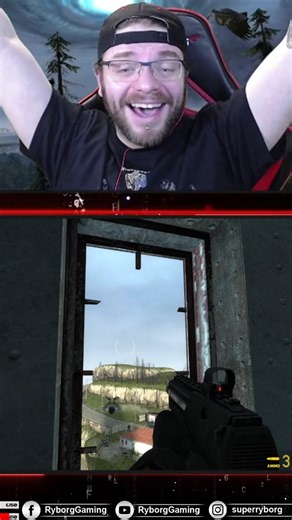 Half-Life Lighthouse Grenade Trick Shot #halflife #valve