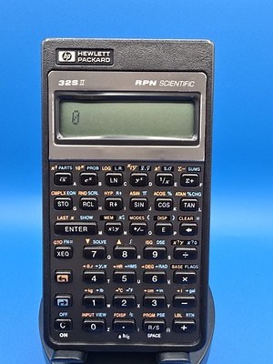 HP 32SII RPN Scientific Calculator w/ Case Hewlett Packard Tested Working | eBay
