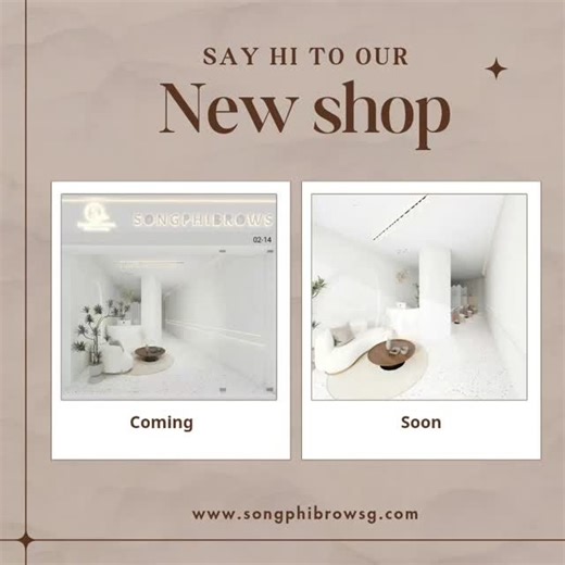 ✨ Official Relocation Announcement – Effective 1st January 2026 ✨ We are delighted to share that Songphi Brows will be relocating to a new studio starting 1st January 2026. 📍 New Address: Cineleisure Orchard 8 Grange Road, #02-14 Singapore 239695 This relocation marks an important milestone in our journey and reflects our continued commitment to providing a more comfortable, refined, and professional environment for our valued clients. We sincerely look forward to welcoming you to our new space