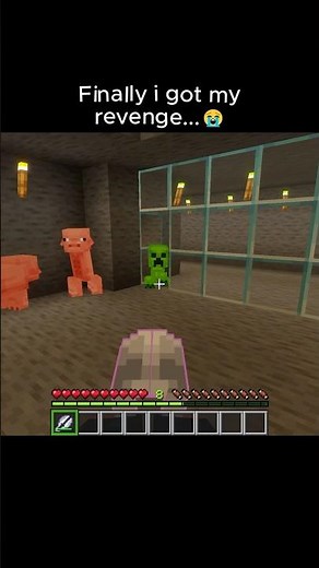 Baby creeper moments Minecraft ft #minecraft #shorts