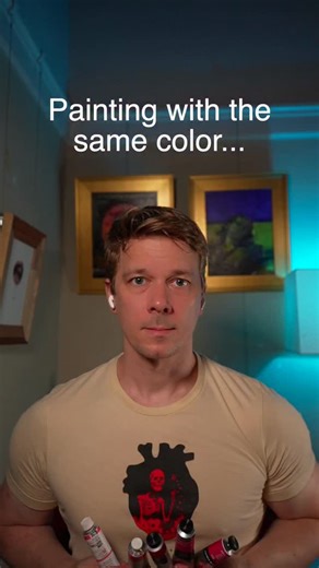 327K views · 18K reactions | Painting with only brilliant pinks #artchallenge #painting #art | Andrew Cadima | Facebook