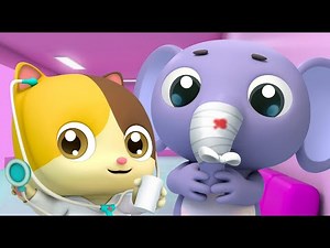 Gatinha Mimi no Hospital | Desenhos Infantis | Desenhos Animados | BabyBus Português