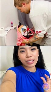 Face in the Toilet Prank! 🚽💩 #toilet #prank