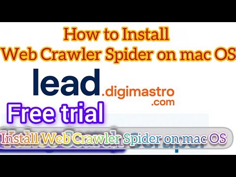 Install Web Crawler on macOS - The Easy Way
