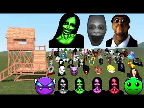 Kuchisake Onna, Ellis Vs Towers In Garry' Mod