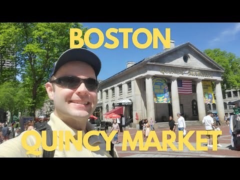 Quincy Market WALKING TOUR | BOSTON