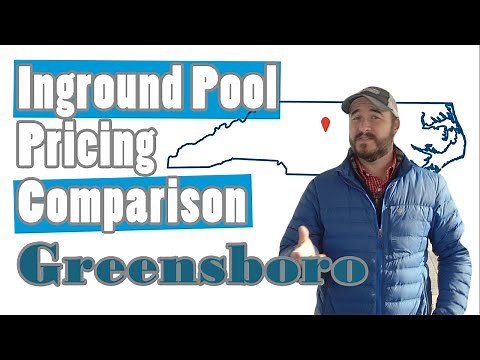 Inground Pool Pricing Comparison-Greensboro