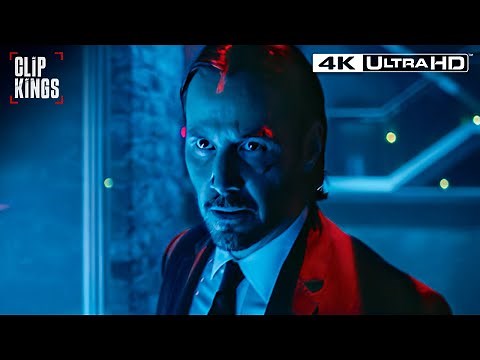 Keanu Reeves Becomes the Boogeyman (Full Scene) | John Wick 4K