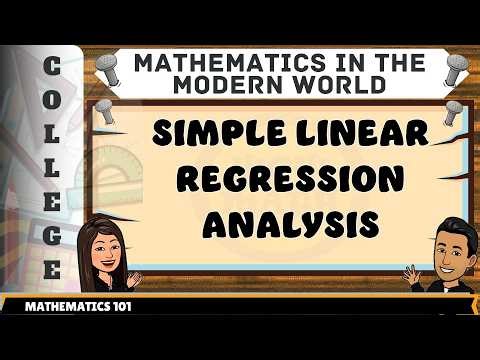 SIMPLE LINEAR REGRESSION ANALYSIS