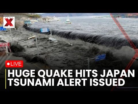Japan Earthquake LIVE: Massive Earthquake Jolts Japan: Tsunami Warning Issued | Earthquake In Japan