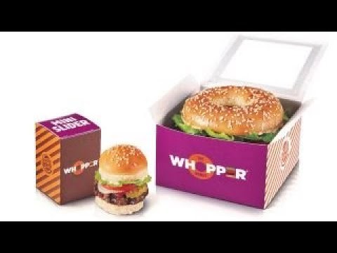 Burger King celebrating National Doughnut Day with the Whopper Donut
