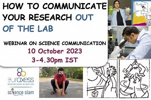 Webinar: How to communicate your research - Out of the lab