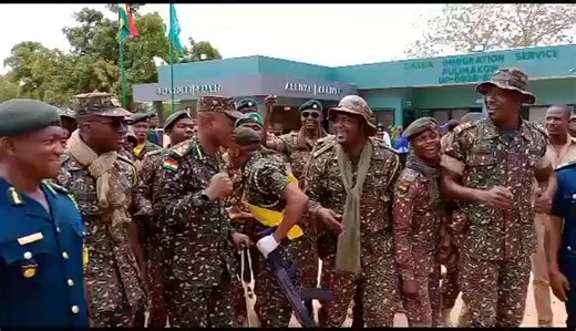 A video featuring the formal Comptroller-General of Immigration exhibiting high moral character with his team. #safetyfirst #Ohio #anaba | Officer Anaba Kodjo