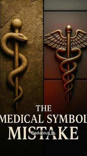 We've Been Using the Wrong Healing Symbol Caduceus vs Rod of Asclepius | Deep Dive Into History