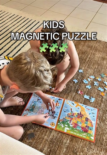 Engaging Magnetic Puzzle Book for Kids