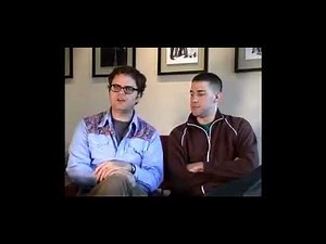 One of the very first “The Office” interviews with John Krasinski, Rainn Wilson and more :)
