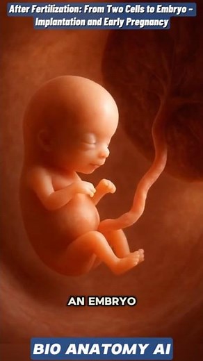 After Fertilization: From Two Cells to Embryo – Implantation and Early Pregnancy #pregnancy