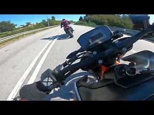 KTM Duke 890R x Ducati Streetfighter V4S x Ducati 950 Hypermotard