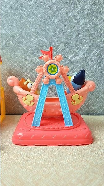 Satisfying with Unboxing & Review Bluey Play Area Toys ASMR #bluey #toys #shorts